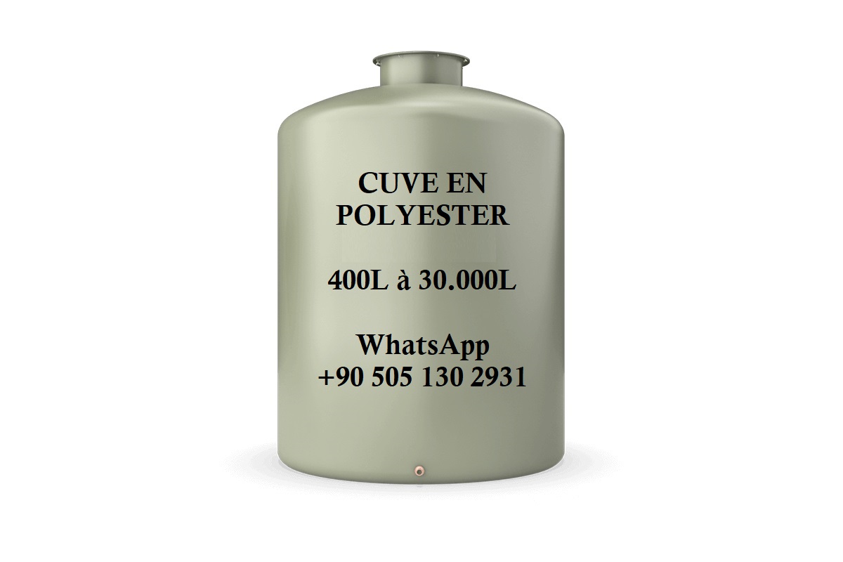 cuve 500 litres cuve en polyester verticale